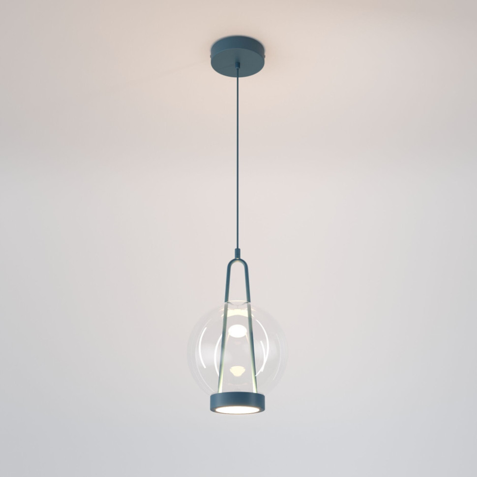 Подвесной светильник Frasco 50267/1 LED синий Eurosvet