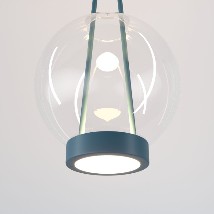 Подвесной светильник Frasco 50267/1 LED синий Eurosvet