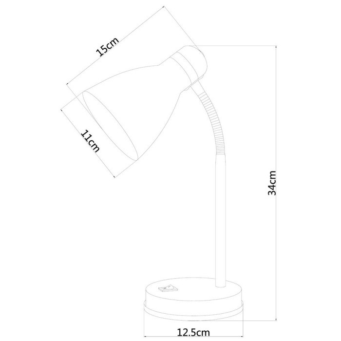 Интерьерная настольная лампа Mercoled A5049LT-1BK Arte Lamp