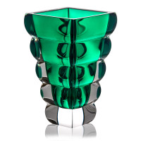 Ваза для цветов 25см."Adria" зеленая