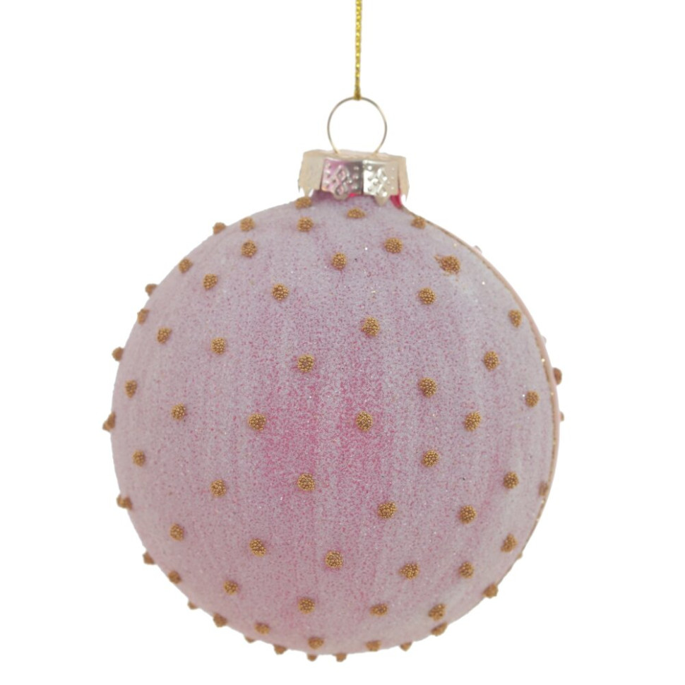 Украшение новогоднее "Шар" , D 8 см, L8 W8 H10 см
