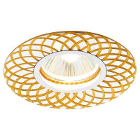 Точечный светильник Алюминий С Узором A815 AL/G Ambrella