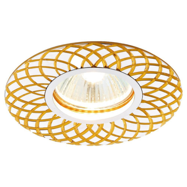 Точечный светильник Алюминий С Узором A815 AL/G Ambrella