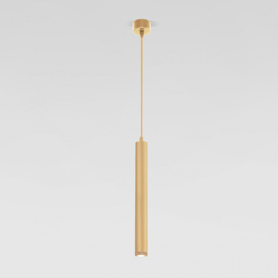 Подвесной светодиодный светильник Elektrostandard Lead 50245 LED золотой a062430