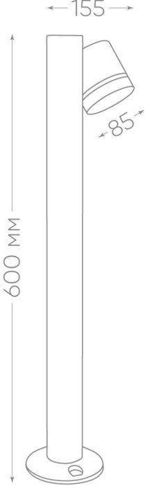 Наземный светильник Рио 11710 Feron