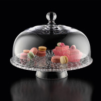 Тортница с крышкой н/н 32см."Bossa Nova"