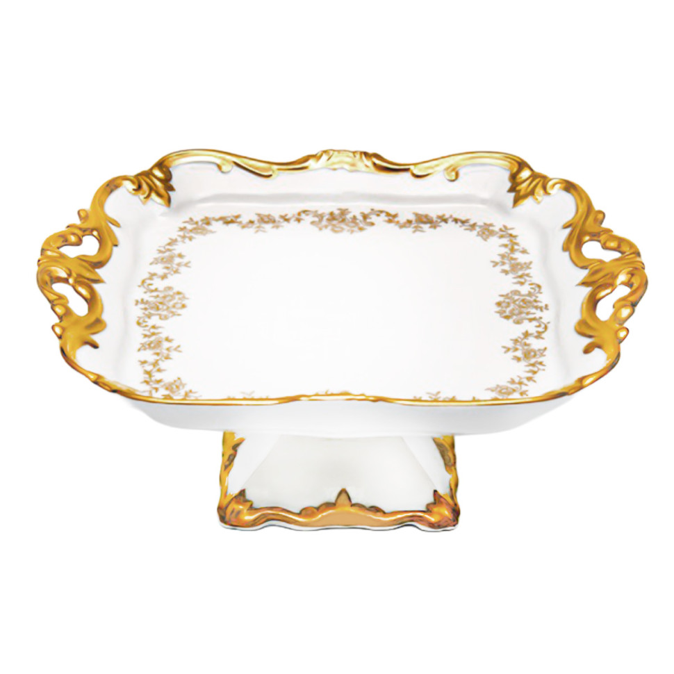 Блюдо квадратное н/н 21см."Кастэл"