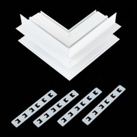 Коннектор L- образный внешний ST Luce ST007.559.00 Коннектор L- образный внешний ST Luce ST007.559.00