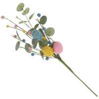 Ветка искусственная "Пасхальная", L18 W10 H44 см