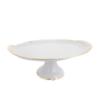 Блюдо овальное н/н 38см."Декор 6172"