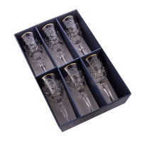 Набор бокалов 190мл.6шт."Палаис Роза Голд"