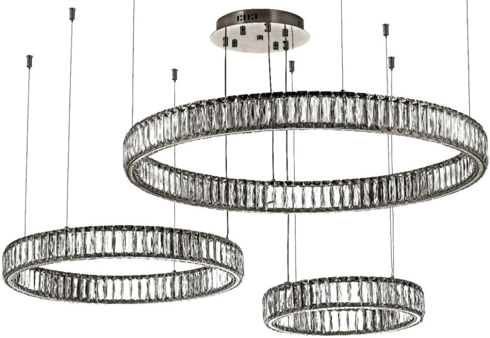 Подвесная люстра Caneva Caneva L 1.5.80+60+40.100 N Dio D'Arte