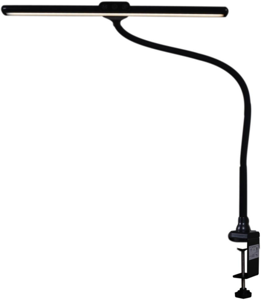 Офисная настольная лампа  01016-0.7-01 BK Reluce