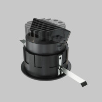 Встраиваемый светодиодный светильник Maytoni Technical Wise DL057-10W4K-B