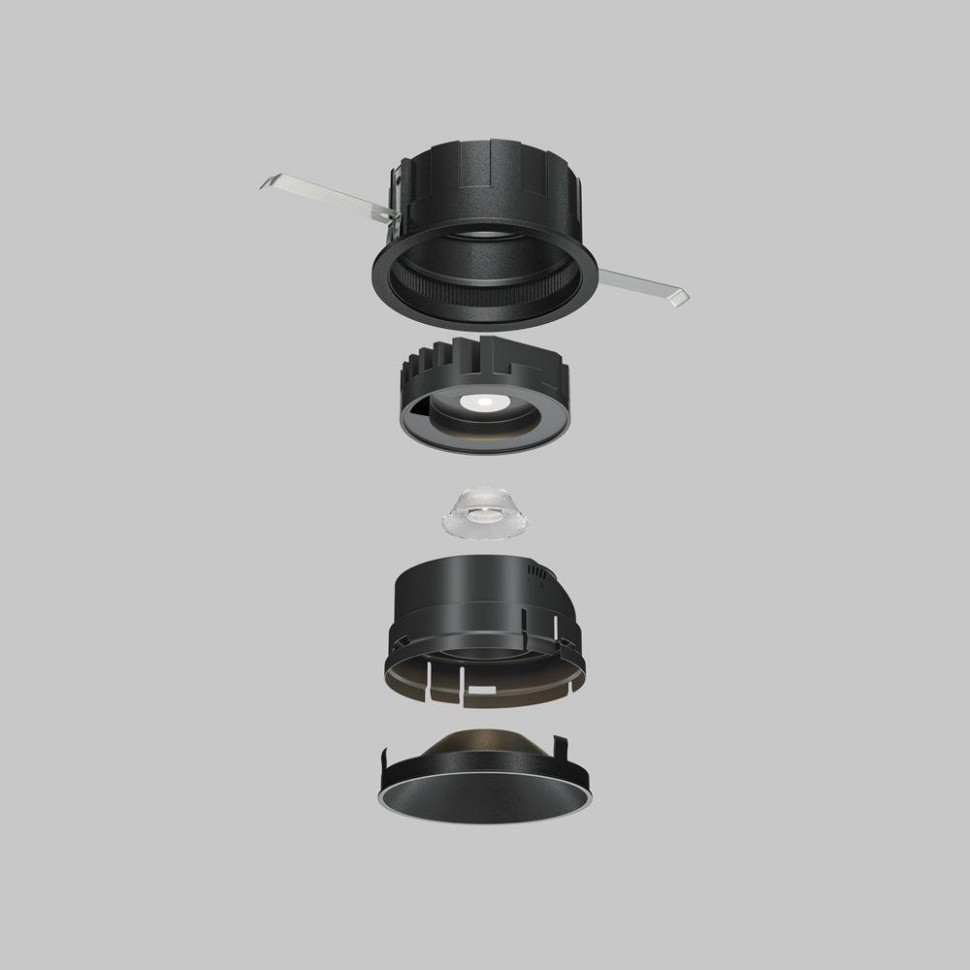 Встраиваемый светодиодный светильник Maytoni Technical Wise DL057-10W4K-B