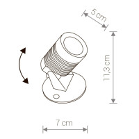 Прожектор уличный Spike 9101 Nowodvorski