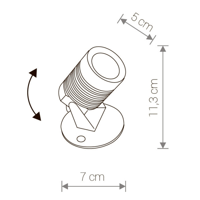 Прожектор уличный Spike 9101 Nowodvorski