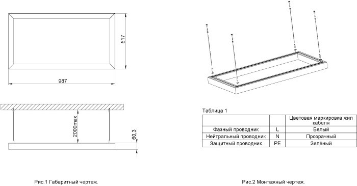 Промышленный подвесной светильник Ладья 4 CB-C1705021 Светон