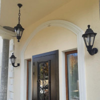 Уличный светильник подвесной Rut E26.120.000.AXF1R Fumagalli