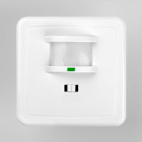 Датчик движения и освещенности SNS-M SNS-M-01 белый Elektrostandard