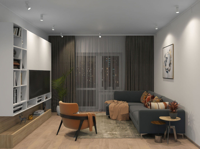 Точечный светильник TUBE DK2029-WH Denkirs