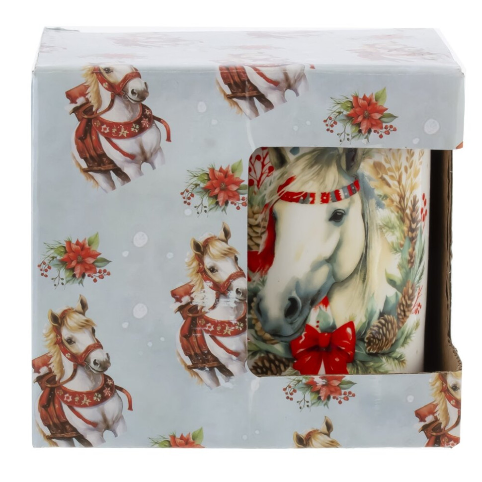 Кружка "Лошадь", 250 мл, L11 W8 H9 см