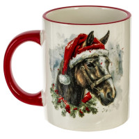 Кружка "Лошадь", 250 мл, L11 W8 H9 см