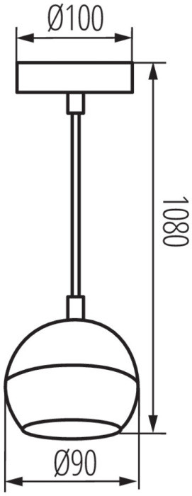 Подвесной светильник GALOBA 33683 Kanlux