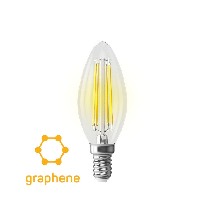 Лампочка светодиодная Candle 9W Graphene 7134 Voltega