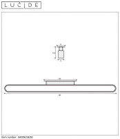 Подсветка для зеркал Lucide Madelon 04209/18/30