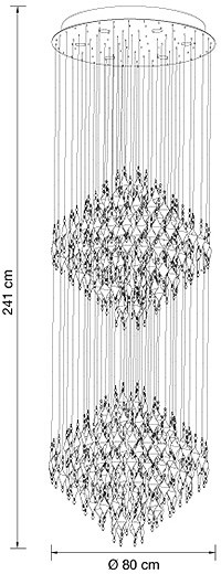 Подвесной светильник Сampanulo MD9215-42B Illuminati