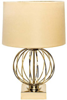 Настольная лампа золотая Настольная лампа золотая