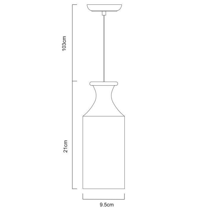 Подвесной светильник Caraffa A4971SP-1CC Arte Lamp