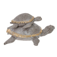 Фигурка декоративная "Черепахи", L19 W17 H9,5 см