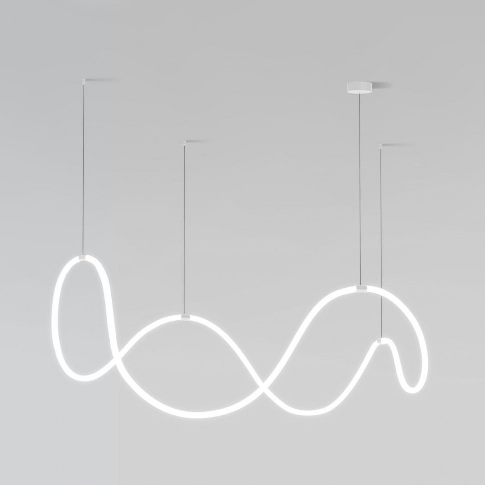 Подвесной светодиодный светильник Eurosvet 90288/1 белый