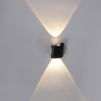 Архитектурная подсветка  86831-9.2-002KT LED2*1W BK Reluce