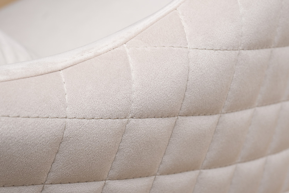 Кресло Verona Basic вращающееся велюровое бежевое