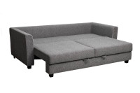 Диван Marco трехместный раскладной серый Диван Marco трехместный раскладной серый