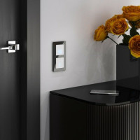 Выключатель Встраиваемые механизмы серебряные W4510006 Werkel Выключатель Встраиваемые механизмы серебряные W4510006 Werkel