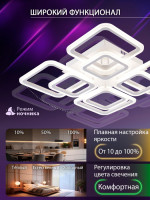 Потолочная люстра Spektr LED SMART 84006 Natali Kovaltseva