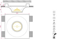 Точечный светильник CAPELLA SN 108 Stellanova