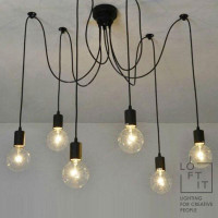 Подвесная люстра Loft IT Spider Loft1162/6 Подвесная люстра Loft IT Spider Loft1162/6