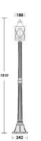 Наземный фонарь LUCERNA 84808 Bl Oasis Light