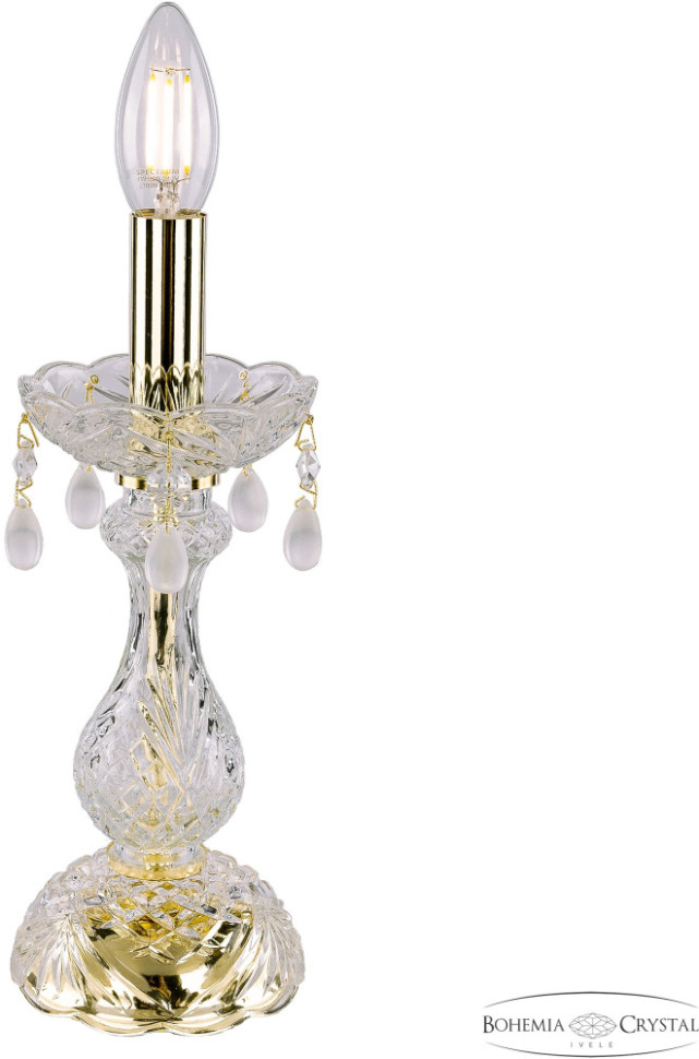 Интерьерная настольная лампа 112 112L/1-27 G V0300 Bohemia