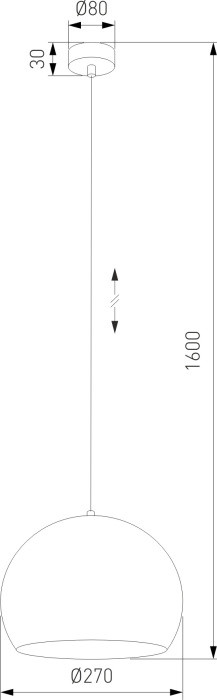 Подвесной светильник Zoe 10171 Zoe TK Lighting