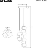 Подвесной светильник Talisman SL6121.403.03 ST Luce