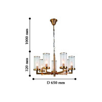 Подвесная люстра Assembly 2060-7P Favourite
