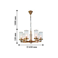 Подвесная люстра Assembly 2060-7P Favourite