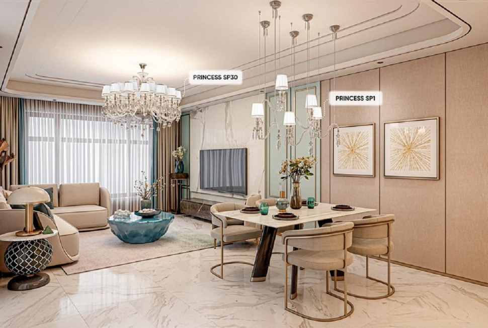 Подвесной светильник Crystal Lux Princess SP1