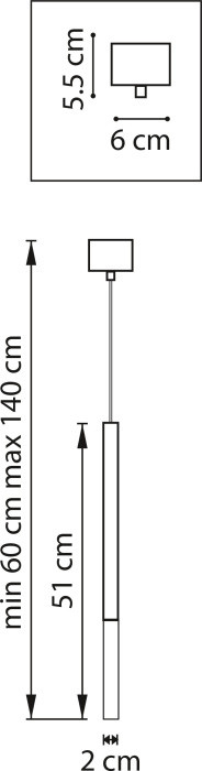 Подвесной светильник Tubo LT7472372 Lightstar
